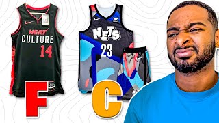 We Graded The TERRIBLE 2024 NBA City Jerseys [upl. by Eugenio198]