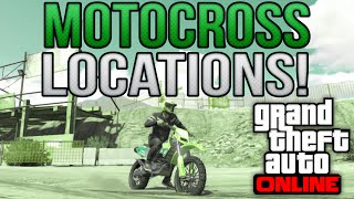 Best Motocross Locations  GTA V Best Locations  Episode 6 HD [upl. by Adorne]