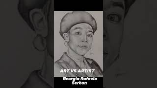 Art of the day portrete la comanda Georgia Rafaela [upl. by Yelnek]