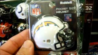 NFL Mini Football helmets Collectables [upl. by Davenport]