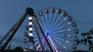 Kulmbacher Bayern Wippe Riesenrad X Flight 2017 [upl. by Alig]