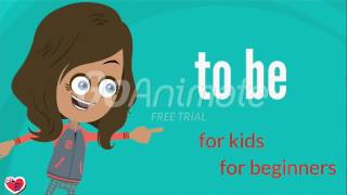 To Be AM is ARE Verb English for beginners for kids EASY ENGLISH learning Englisch английский [upl. by Meldon560]