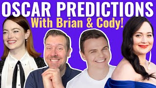 Early Oscar Winner Predictions with Brian amp Cody [upl. by Laurance]