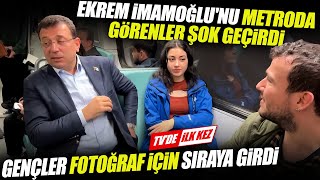 Ekrem İmamoğlu Eve Metroyla Gitti İmamoğlunu Görenler Şok Geçirdi [upl. by Ellinnet528]