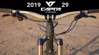 2019 YT CAPRA 29 CF PRO RACE  GEOMETRY OVER SIZE  REVIEW AND NEW BIKE ADVICE [upl. by Hubbard324]