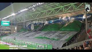 ASSE 1  0 LOSC  Ambiance Kop Nord Geoffroy Guichard [upl. by Serg]