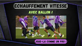 Echauffement vitesse avec ballon [upl. by Hackett]