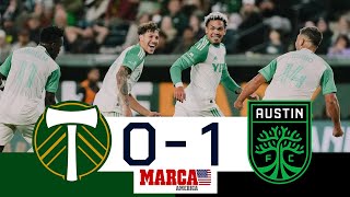 Portland falls at home  Timbers 01 Austin  Goals and Highlights  MLS [upl. by Nolla]