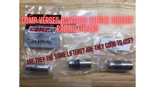 Comp Cams vs Howards vs Summit Racing Lifters Are They The Same [upl. by Godderd]