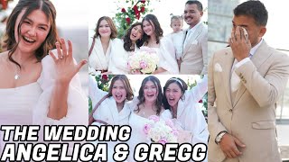 UNSEEN FOOTAGE THE WEDDING OF ANGELICA PANGANIBAN amp GREGG HOMAN  KASAL Ni ANGELICA PANGANIBAN 💒 [upl. by Balas]