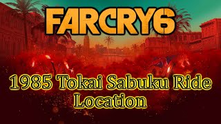 Far Cry 6 💠 1985 Tokai Sabuku Ride Location [upl. by Ahsinauq]