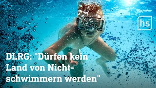 SchwimmabzeichenTag in Hessen Zu viele Grundschulkinder können nicht schwimmen  hessenschau [upl. by Ayalahs542]