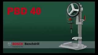 Benefits of The Bosch PBD 40 Bench Drill [upl. by Evadne]