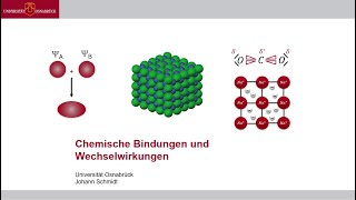 Vorlesung Allgemeine Chemie • Chemische Bindungen amp Wechselwirkungen 03 [upl. by Auqinot]