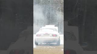 V8 Miata Burnout Attempt fail [upl. by Elbon]