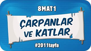 Çarpanlar ve Katlar 📘 8MAT1 2025LGS [upl. by Nylodnew637]