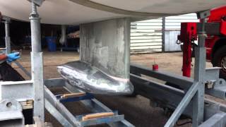 Nordship 430 Classic Lifting keel [upl. by Nnairahs652]