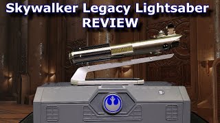 Star Wars Galaxys Edge  Skywalker Legacy Lightsaber Review [upl. by Jehiah]