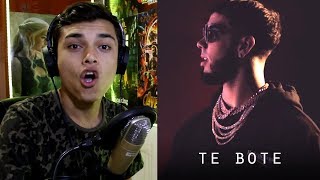 Anuel AA  Te Bote Remix Solo Version Reaccion [upl. by Michelle]