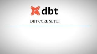 dbt core setup with snowflake [upl. by Romulus]