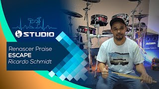 Renascer Praise  Escape  Drum Cover [upl. by Notsua867]