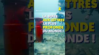 La boîte aux lettres la plus profonde du monde  📮😯 shorts [upl. by Esilrahc]