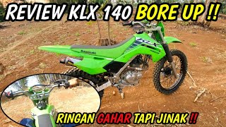 Reviewtest ride klx 140rf boreup 63 [upl. by Asereht413]