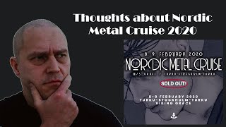 How Was Nordic Metal Cruise 2020 OPINION [upl. by Kilk]