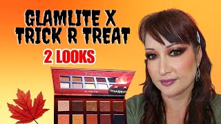 GLAMLITE X TRICK R TREAT 2 LOOKS FALL MAKEUP  Giveaway Closed [upl. by Rayle871]