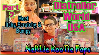 Distroller World USA Part 2 NeRLie KooTie Pops unboxing [upl. by Ynatsed]