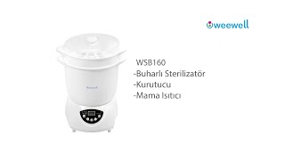 WSB160 Weewell Dijital Sterilizatör Kurutucu ve Mama Isıtıcı [upl. by Ahsiekam169]