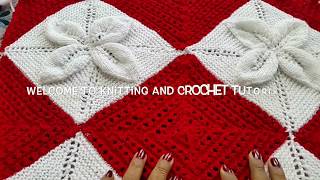 knitting design for blanket cushion cover shawl [upl. by Atnahc]