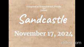 Sandcastle [upl. by Letrice]