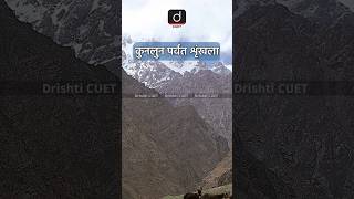 कुनलुन पर्वत शृंखला  Drishti Cuet Hindi KunlunMountainsLiushiShan china [upl. by Derrick163]