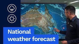 National Weather Forecast 31 October 2024 Showers amp storms in the east extreme fire danger for WA [upl. by Ecnarepmet]