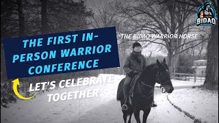 Riding on the Bidao Warrior Horse The First InPerson Warrior Conference [upl. by Arak]