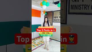 Top 5 Posts for SSC CGL 2025🇮🇳✅ shorts ssc ssccgl2025 cgl2025 ssccgl motivation cgl [upl. by Anol792]