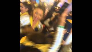 Kingston Cougars Cheerleading Squads End of Year Highlights 201415 [upl. by Enetsuj]