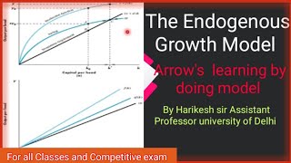 Endogenous growth model part two  Arrows learning by doing model [upl. by Barbey482]