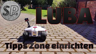 LUBA AWD 5000 Mähroboter Tipps zur Zoneneinrichtung [upl. by Kos393]