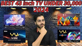 BEST 43 INCH 4K TV UNDER 30000🔥🔥BEST 43 INCH TV 2024🔥🔥🫵YOURTECHBUDDY🫵 [upl. by Moreville774]