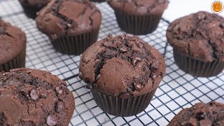 Chocolate Muffins  Mortar and Pastry [upl. by Amieva]