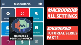 Macrodroid App  All Problems Solution  android automation macrodroid [upl. by Balkin630]