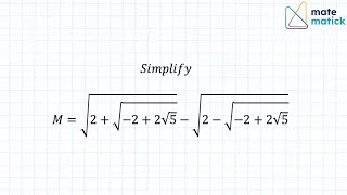 Advanced Algebra Can You Simplify This Complex Radical Expression shorts mathematics mathvideos [upl. by Omissam384]