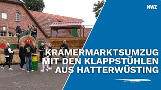 Kramermarktsumzug mit den Klappstühlen aus Hatterwüsting [upl. by Moise]