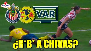 🚨Filtran audios del VAR entre Chivas Femenil y América Femenil  Así fue el diálogo del arbitraje [upl. by Arvy]