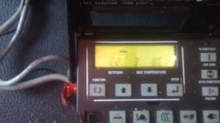 Operation guide for transicold carrier hgv  lorry fridge controller Instructions and tutorial [upl. by Zeidman]