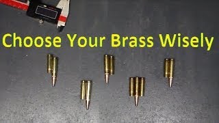 Converting 300 Blackout brass From 223 Choose The Right Brass [upl. by Belldas922]