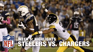 Steelers vs Chargers  Week 5 Highlights  NFL [upl. by Iverson401]