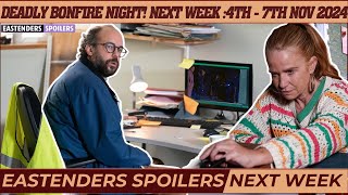 EastEnders spoilers next week from 4th  7th November 2024  Deadly Bonfire Night [upl. by Rohclem]